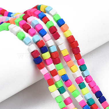 Handmade Polymer Clay Beads Strands(CLAY-N008-061-10)-6