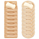 16Pcs 2 Style Bamboo Soap Dishes with Anti Slip Pad(AJEW-GA0005-76)-1