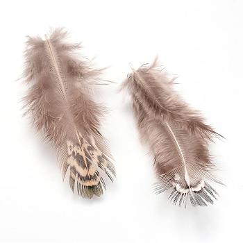 Chicken Feather Costume Accessories, Camel, 60~70x25~30mm