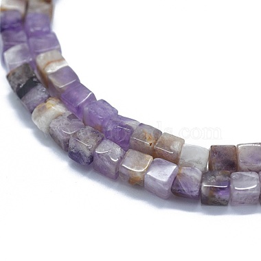 Natural Chevron Amethyst Beads Strands(G-F631-C18)-3