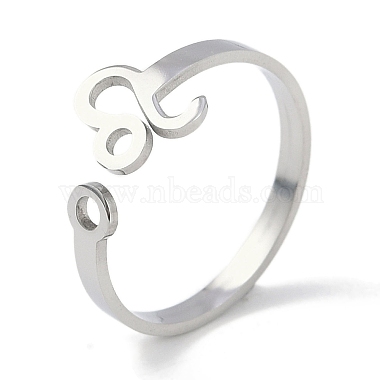 Capricorn 304 Stainless Steel Finger Rings