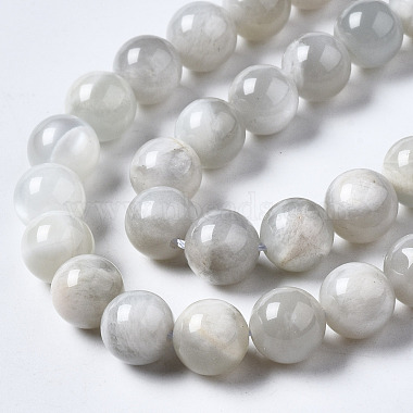 Natural White Moonstone Beads Strands(G-N328-51B-01)-2
