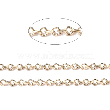Brass Cable Chains(CHC-M023-15G)-2