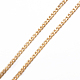 Ионное покрытие (ip) 304 ожерелья-цепочки из нержавеющей стали(NJEW-K099-04G)-3