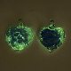 Luminous Handmade Lampwork Pendants(LAMP-S189-04-B)-5