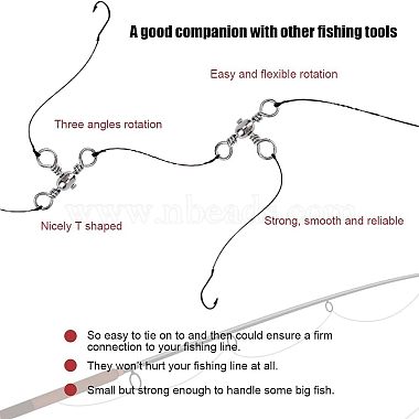 Émerillons de pêche en baril à ligne transversale à 3 voies(FIND-FH0001-01P)-5