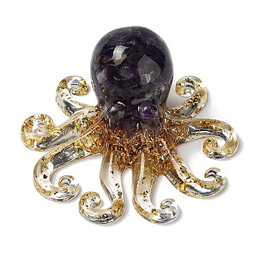 Octopus Resin Figurines(G-A100-01A)-3