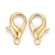 Zinc Alloy Lobster Claw Clasps(X-E106-G)-3