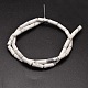Natural Howlite Column Beads Strands(X-G-F247-07)-2