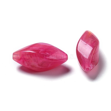 Acrylic Imitation Gemstone Beads(PGB275Y)-2