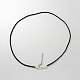 Black Faux Suede Necklace Cord Making(X-NCOR-R025-4)-1