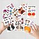 48 Sheets 8 Styles Paper Make a Face Stickers(DIY-WH0467-002)-5