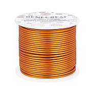 BENECREAT Matte Round Aluminum Wire, Coral, 12 Gauge, 2mm, 30m/roll(AW-BC0003-30C-2.0mm)