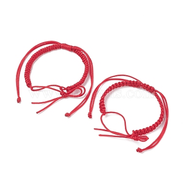Crimson Nylon Bracelets