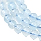 Natural Aquamarine Beads Strands(G-G344-A07-4mm)-4