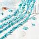 4 Strands 2 Styles Synthetic Turquoise Beads Strands(TURQ-AR0001-14)-5