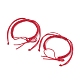 2Pcs Nylon Braided Bracelet Makings(BJEW-JB07525-05)-1