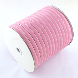 3/16inches Single Face Velvet Ribbon, PearlPink, 3/16inches (5.0mm); about 500yards/roll(457.2m/roll)(OCOR-R019-5.0mm-036)