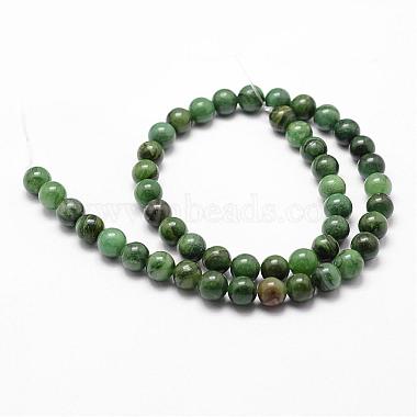 Natural African Jade Beads Strands(G-D840-53-8mm-A)-2
