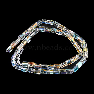 Electroplate Glass Beads Strands(EGLA-C003-01)-2