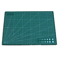 A3 Plastic Cutting Mat, Cutting Board, for Craft Art, Rectangle, Teal, 29.7x42cm(WG45171-03)