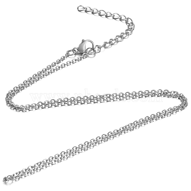 304 Stainless Steel Pendant Necklaces(NJEW-H430-06P)-3