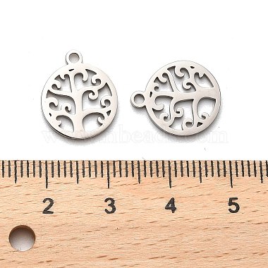 Non-Tarnish 316 Surgical Stainless Steel Pendants(STAS-H190-02P-01)-3