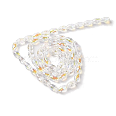 AB Color Plated Transparent Electroplate Beads Strands(EGLA-H104-05D)-2