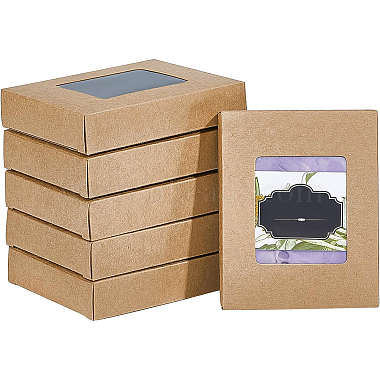 BurlyWood Rectangle Paper Gift Boxes