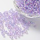 Bicone AB Color Plated Eco-Friendly Transparent Acrylic Beads(X-TACR-A003-4mm-20)-1