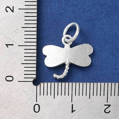 925 Sterling Silver Insect Charms(STER-E071-05S-04)-3