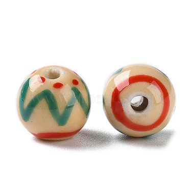 Handmade Porcelain Beads(PORC-G011-02B)-2