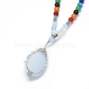Yoga Chakra Jewelry(NJEW-P241-B06)-3