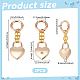 2Pcs Stainless Steel Keychains(KEYC-UN0001-30)-3