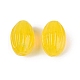 Handmade Ribbed Lampwork Beads(LAMP-N042-01B)-1