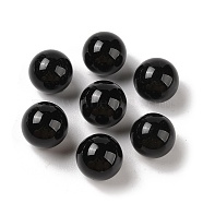 Natural Black Onyx(Dyed & Heated) No Hole Sphere Beads, Round, 16mm(G-K353-04D-32)