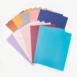 A4 Pearl Color Paper, CardStock Iridescent, For Making Scrapbooking Paper, Mixed Color, 29.7x21cm, 20sheets/bag, 10 color/bag(X-DIY-WH0059-11)