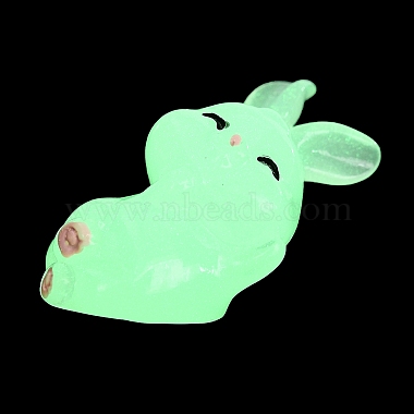 発光樹脂ウサギの飾り(DJEW-R011-02A)-5