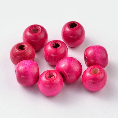 Natural Maple Wood Beads(TB12mmY-2)-2