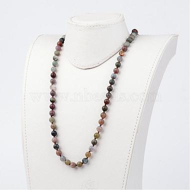Natural Indian Agate Necklaces(NJEW-D264-17)-3
