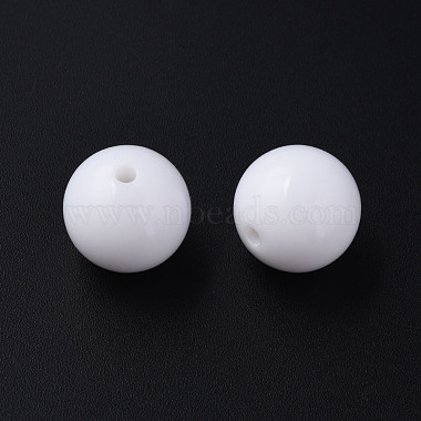 Perles acryliques opaques(MACR-S370-C18mm-01)-2