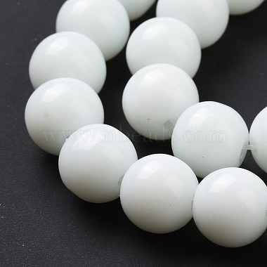 Chapelets de perles en verre(GR10mm26Y)-5