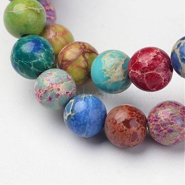 Natural Imperial Jasper Beads Strands(G-I122-6mm-14)-3