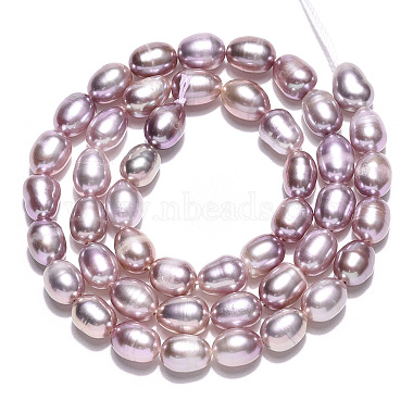 Natural Cultured Freshwater Pearl Beads Strands(PEAR-N012-05R)-2