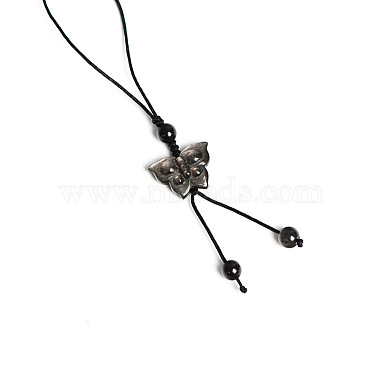 Butterfly Obsidian Mobile Decoration