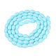 Opaque Solid Color Glass Beads Strands(GLAA-N071-01A-C06)-2