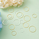 Brass Linking Rings(KK-YS0001-03)-8
