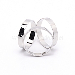 Alloy Women Lady Girls Fashion Scarf Ring Buckle, Cadmium Free & Lead Free, Platinum, 25x28x22mm(JEWB-WH0011-10P-RS)