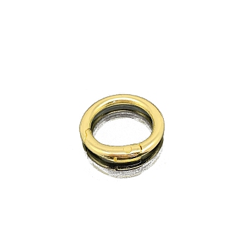 Alloy Spring Gate Rings, Round Rings, for Bag Making, Light Gold, 26mm