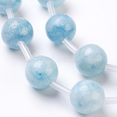 Natural Celestite/Celestine Beads Strands(G-I203-A-10mm)-3